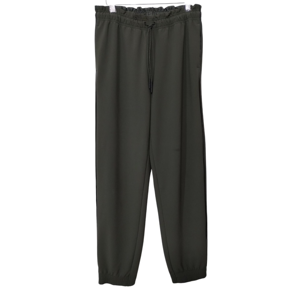 Athleta Women's Metropolis High-Rise Jogger Sz 4T Black Stretchy Comfy Packable